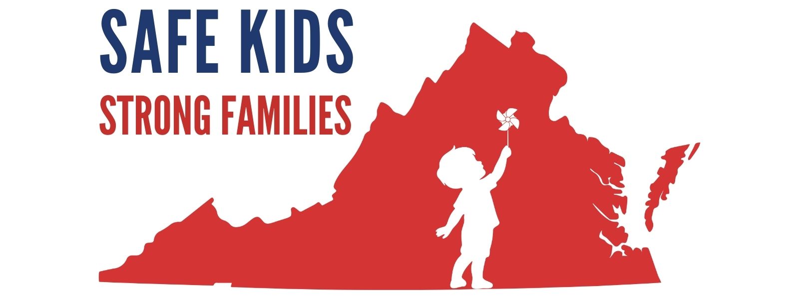 Niños Seguros, Familias Fuertes - Estandarte